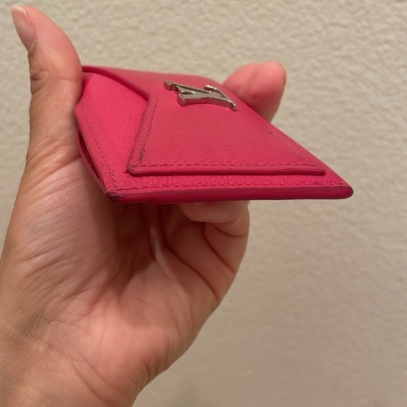 Louis Vuitton Hot Pink Card Holder LV Lock Me​​​​​ - Picture 10 of 13